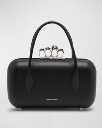 Alexander McQueen - The Reverse Leather Clutch Bag - Lyst