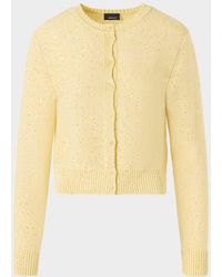 Akris - Knit Cardigan With Sequins - Lyst