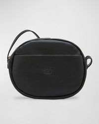 Il Bisonte - Rubino Round Vacchetta Leather Crossbody Bag - Lyst