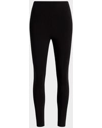 Commando - High-Rise Cropped Italian Cotton Leggings - Lyst