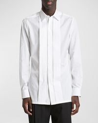 Givenchy - Evening Pleats Tuxedo Shirt - Lyst