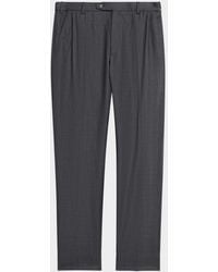 Brioni - Apos;S Wool Textured Straight-Fit Formal Pants - Lyst