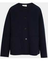 The Row - Quintus Wool-Cashmere Single-Breasted Jacket - Lyst