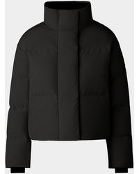 Canada Goose - Grandview Cropped Jacket Label - Lyst