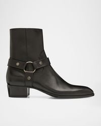 Saint Laurent - Wyatt 60 Jodhpur Boots - Lyst
