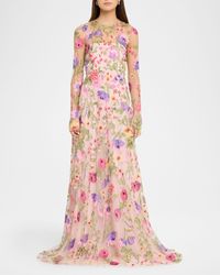 embroidered yoke shift dress Sherbet Shift Dress – JODI main image 0