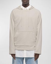 Helmut Lang - Relaxed Cotton Hoodie - Lyst