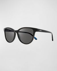 Revo - Daphne Oversized Acetate Cat-eye Sunglasses - Lyst