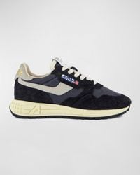 Autry - Reelwind Suede Retro Trainer Sneakers - Lyst