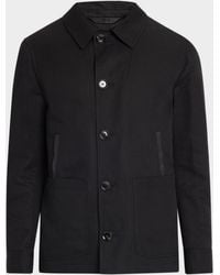 Brioni - Apos;S Linen And Cotton Desert Jacket - Lyst