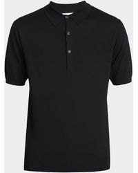 Dries Van Noten - Apos;S Murice Merino Wool Knit Polo Shirt - Lyst