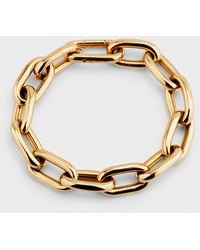 Roberto Coin - 18k Yellow Gold Chunky Paperclip Chain Bracelet - Lyst