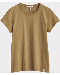 Rag & Bone - Slub Crewneck Tee - Lyst