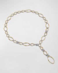 Marco Bicego - Marrakech Onde 18k Yellow And White Gold Lariat - Lyst