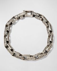 John Varvatos - Artisan Distressed Chain Link Bracelet - Lyst