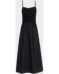 Rails - Fisher Ruched Midi Dress - Lyst