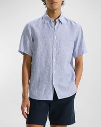 Theory - Irving Striped Sport Shirt - Lyst