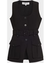 Veronica Beard - Becker Tailored Utility Vest - Lyst