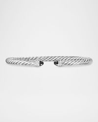 David Yurman - Modern Cable Flex Bracelet With Gemstones And Diamonds - Lyst
