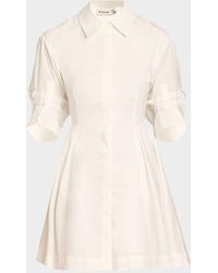 Jonathan Simkhai - Jazzie Short-Sleeve Mini Dress - Lyst