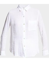 Rails - Ellis Button-Down Long-Sleeve Solid Shirt - Lyst