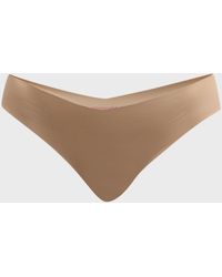 Commando - Classic Solid Thong - Lyst