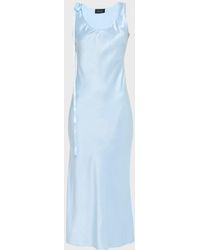 Simone Rocha - Scoop-Neck Satin Maxi Camisole Dress - Lyst