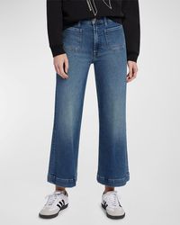 7 For All Mankind - Ultra High Rise Cropped Jo Jeans - Lyst