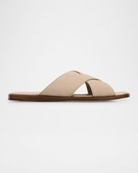 Church's - Oriyah Suede Crisscross Flat Sandals - Lyst