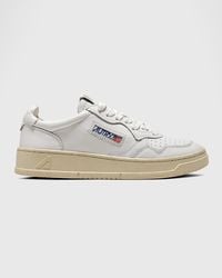 Autry - Medalist Low-top Bicolor Leather Sneakers - Lyst