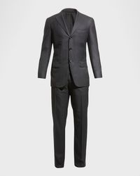 Kiton - Apos;S Two-Piece Solid Wool Suit - Lyst