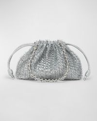Loewe - Flamenco Fringe Metallic Shoulder Bag - Lyst