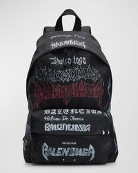 Balenciaga - Explorer Diy Metal Allover Backpack - Lyst