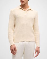 Vince - Spring Shaker Polo Sweater - Lyst