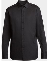 Etro - Cotton Paisley Jacquard Sport Shirt - Lyst