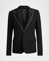 McQueen - Studded-Lapel Dinner Jacket - Lyst