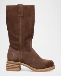 Frye - Campus 12R Suede Mid-Calf Boots - Lyst