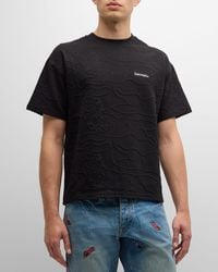 ICECREAM - Blackened Oversize Knit T-Shirt - Lyst
