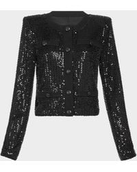 Ramy Brook - Anna Sequined Jacket - Lyst