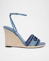 Gucci - Platform Espadrille, Fabric - Lyst