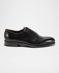 Ferragamo - Angiolo Lace-up Leather Dress Shoes - Lyst