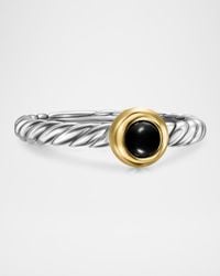 David Yurman - Cable Flex Ring With Gemstone - Lyst
