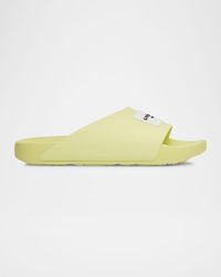 Givenchy - Logo Label Slide Sandals - Lyst