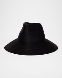 Janessa Leone - Colette Wide-Brim Raffia Hat - Lyst