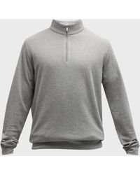 Peter Millar - Crown Comfort Quarter-Zip Sweater - Lyst