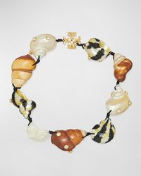 Tory Burch - Shell Statement Necklace - Lyst