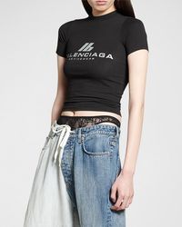 Balenciaga - Activewear T Shirt Fitted - Lyst