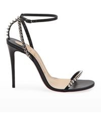 Christian Louboutin - So Me Spike Sole Sandals - Lyst