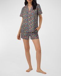 Bedhead - Floral-Print Tana Lawn Shorty Pajama Set - Lyst