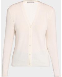 Neiman Marcus - Cashmere V-Neck Cardigan - Lyst